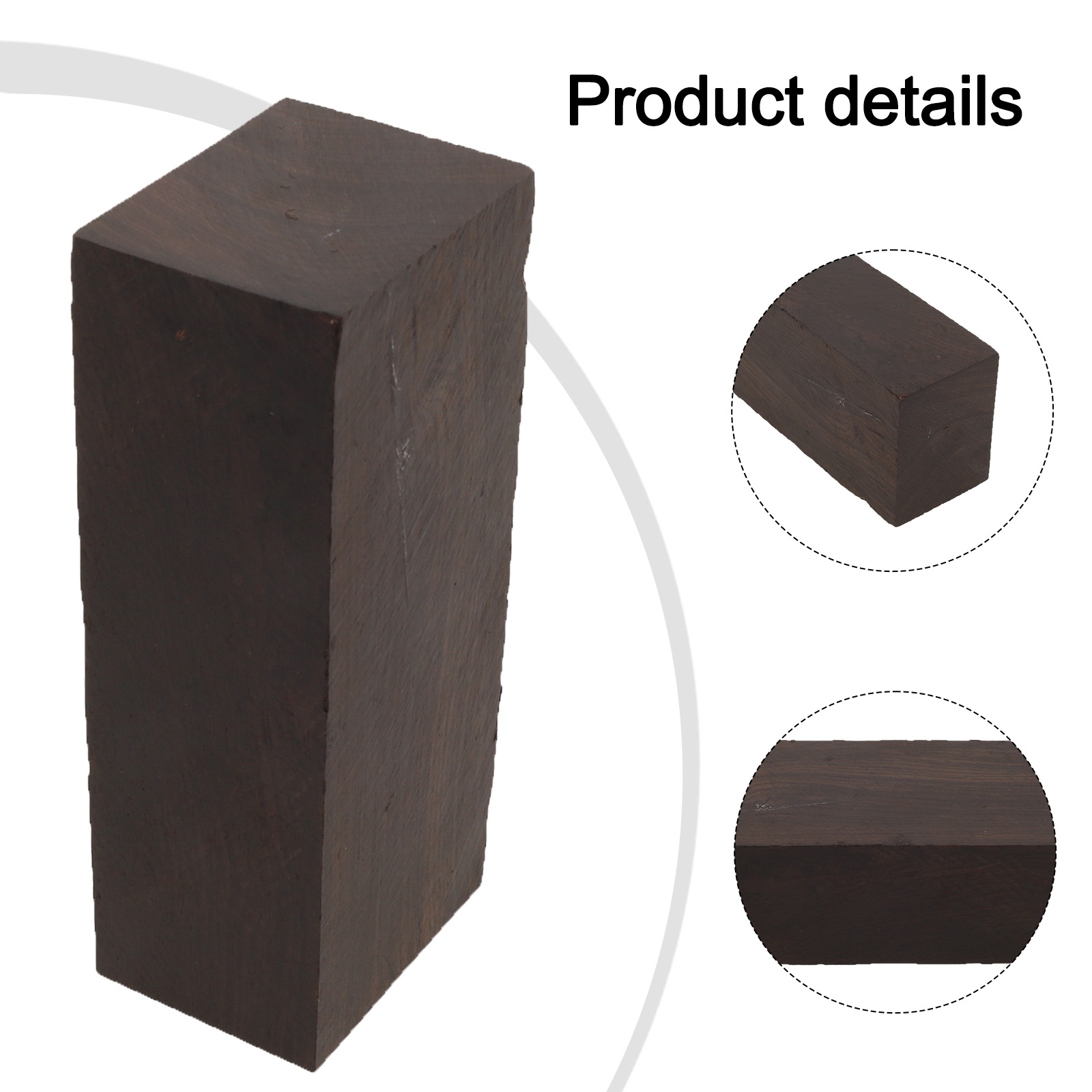 Ebony Lumber Blank Block Desig - Lumber Woodworking reseña y precio