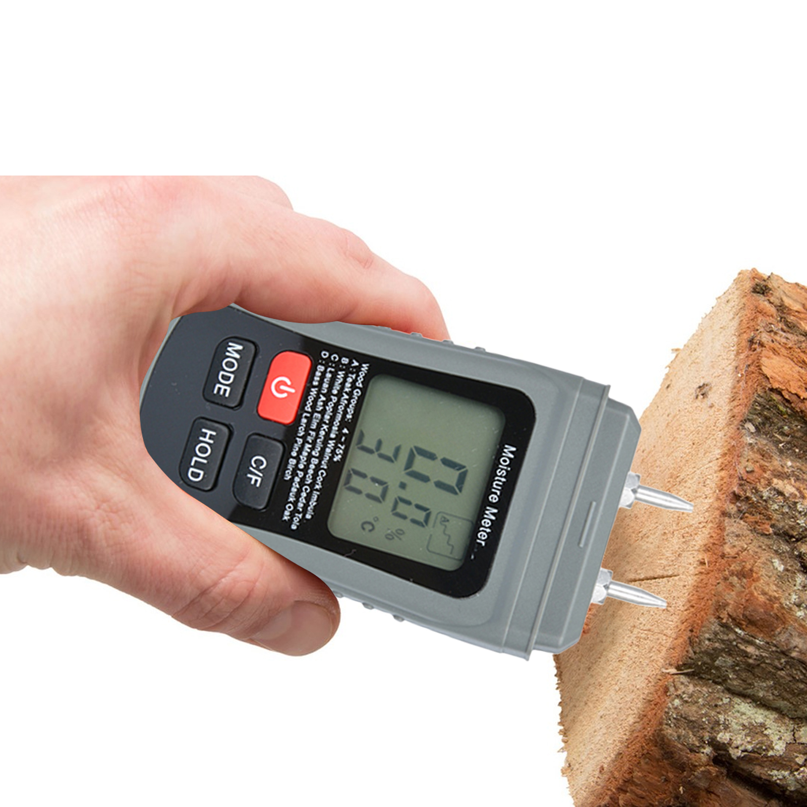 Wood Digital Humidity Content  - Lumber Woodworking reseña y precio