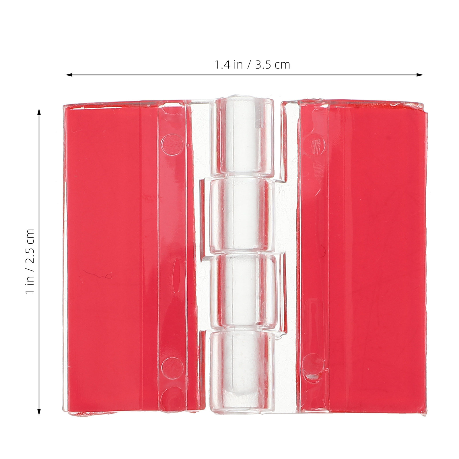 4Pcs Clear Plastic Hinges Self - Woodworking Easy Projects reseña y precio