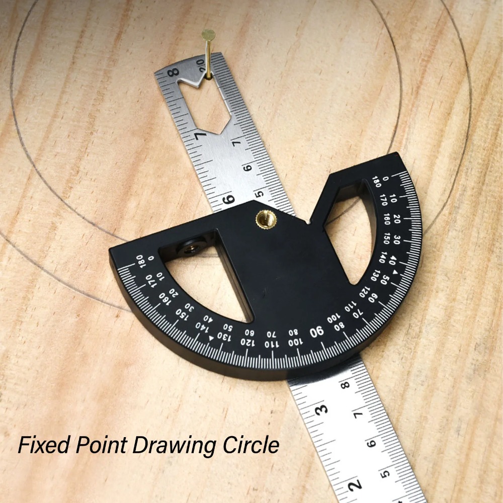 Angle Protractor Carpentry Ang - Woodworking Edge reseña y precio
