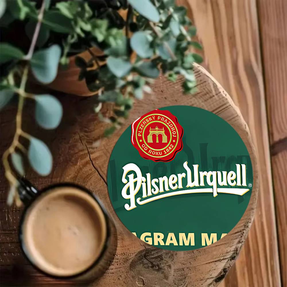 Pilsner Urquell Beer Logo Coas - Woodworking Logos reseña y precio