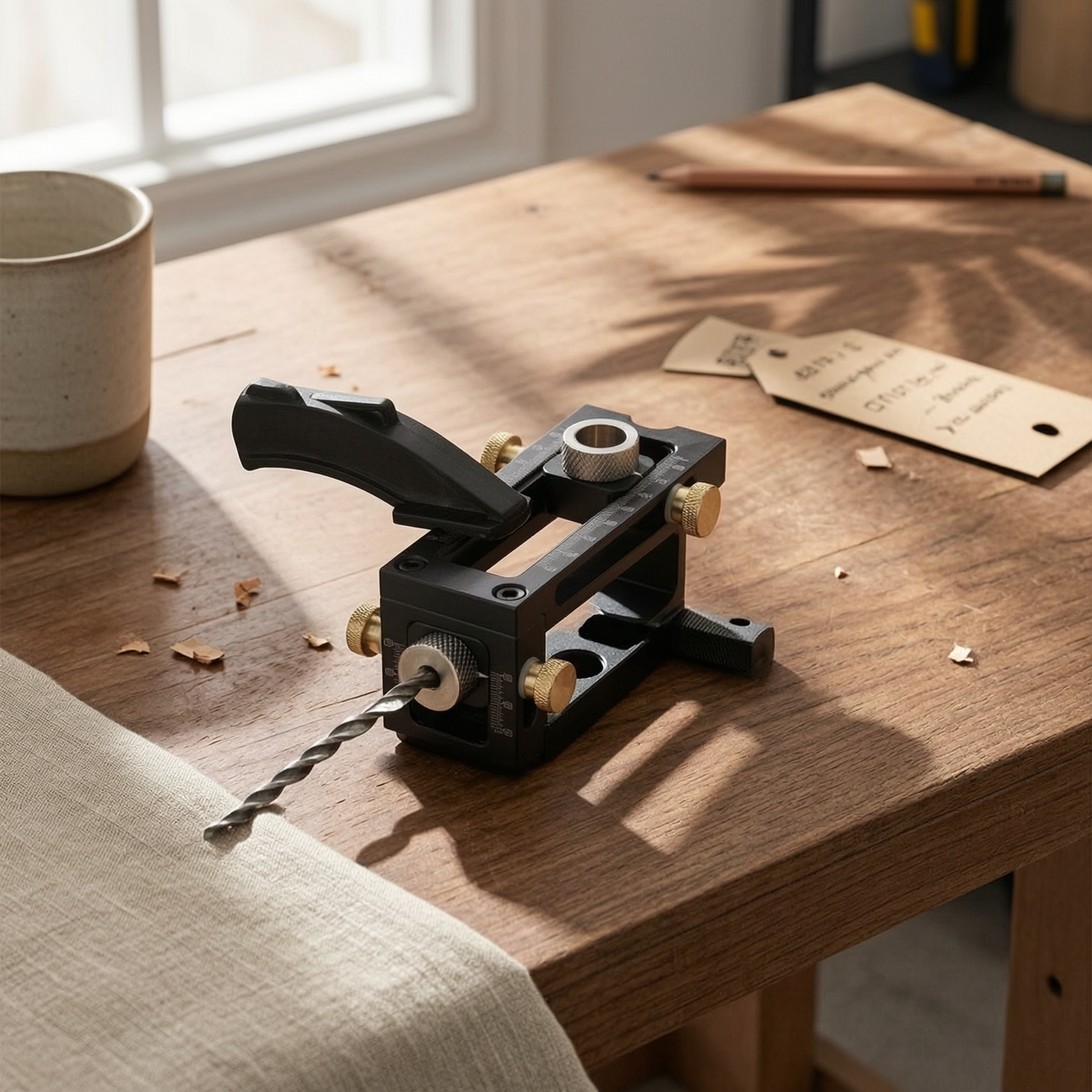 Bed Screw Drilling Jig Precise - Woodworking Joint reseña y precio