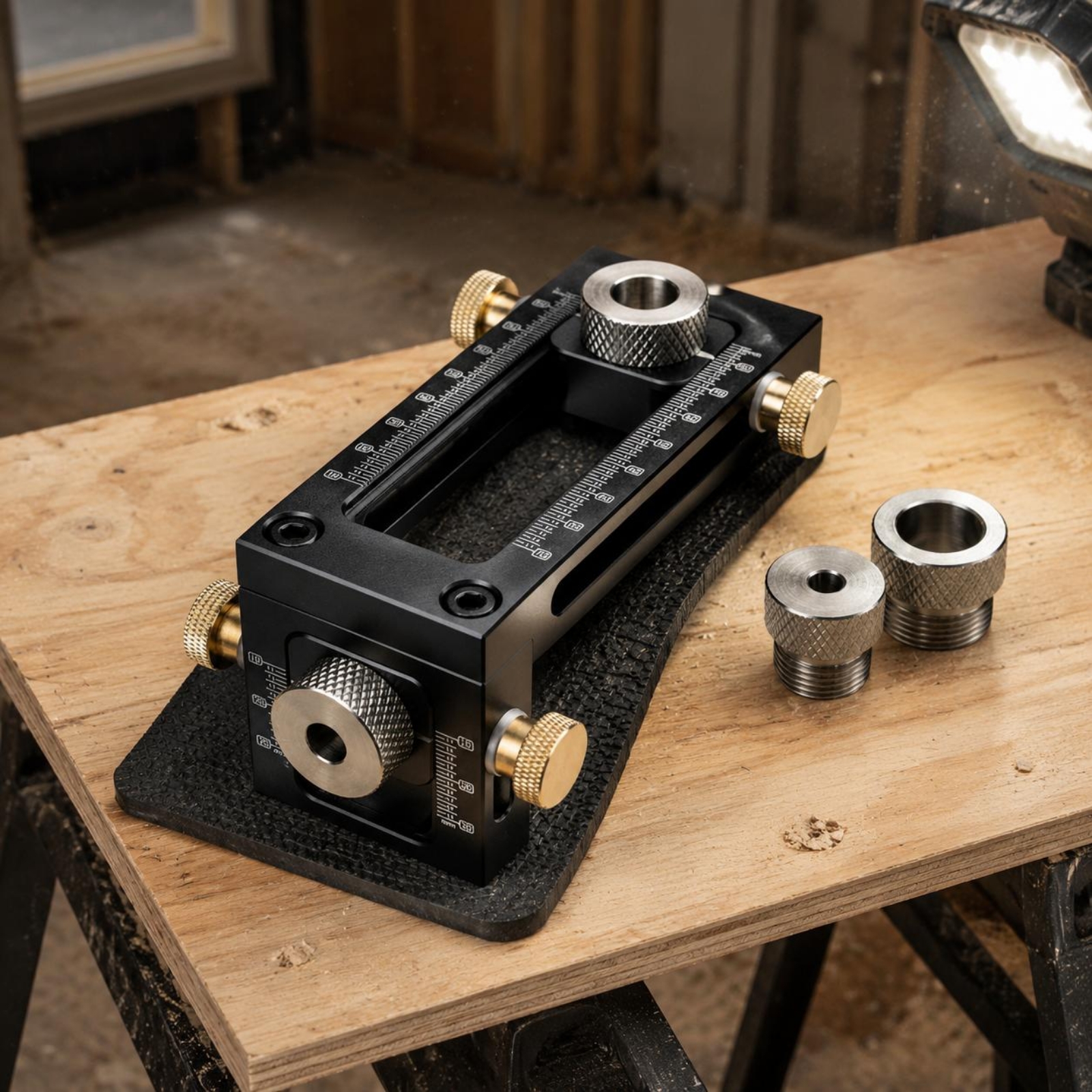 Bed Screw Drilling Jig Precise - Woodworking Joint reseña y precio