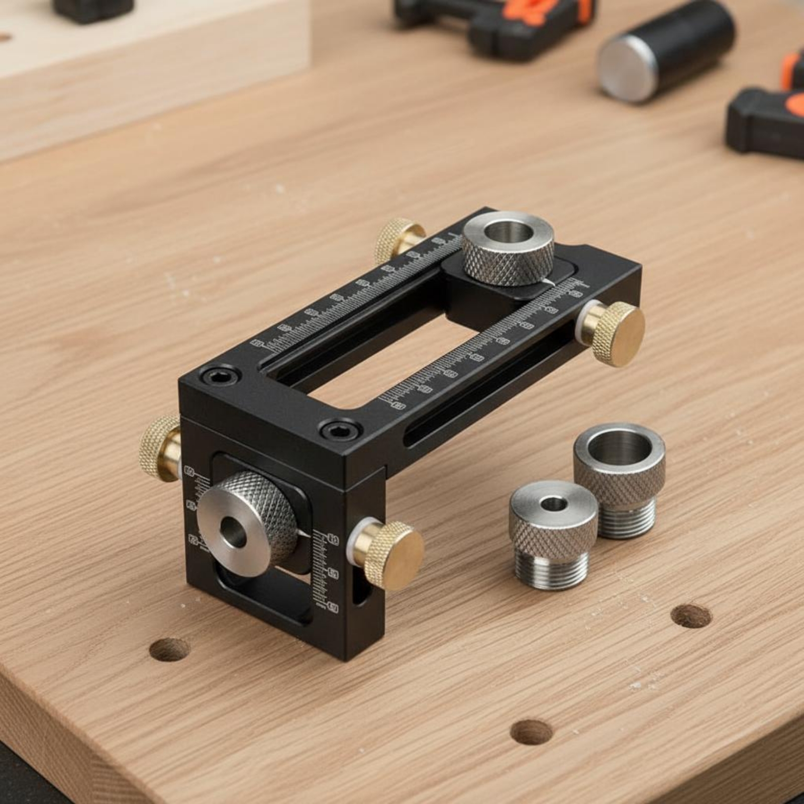 Bed Screw Drilling Jig Precise - Woodworking Joint reseña y precio
