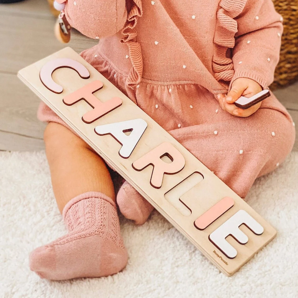 Personalized Name Puzzle With  - Woodworking Game reseña y precio