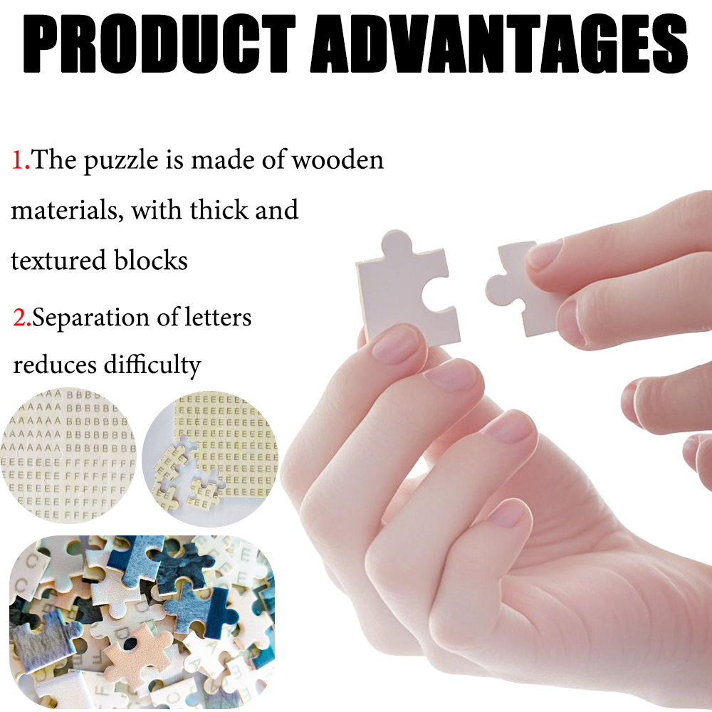 1pc customized puzzle 35/70/20 - Woodworking Game reseña y precio