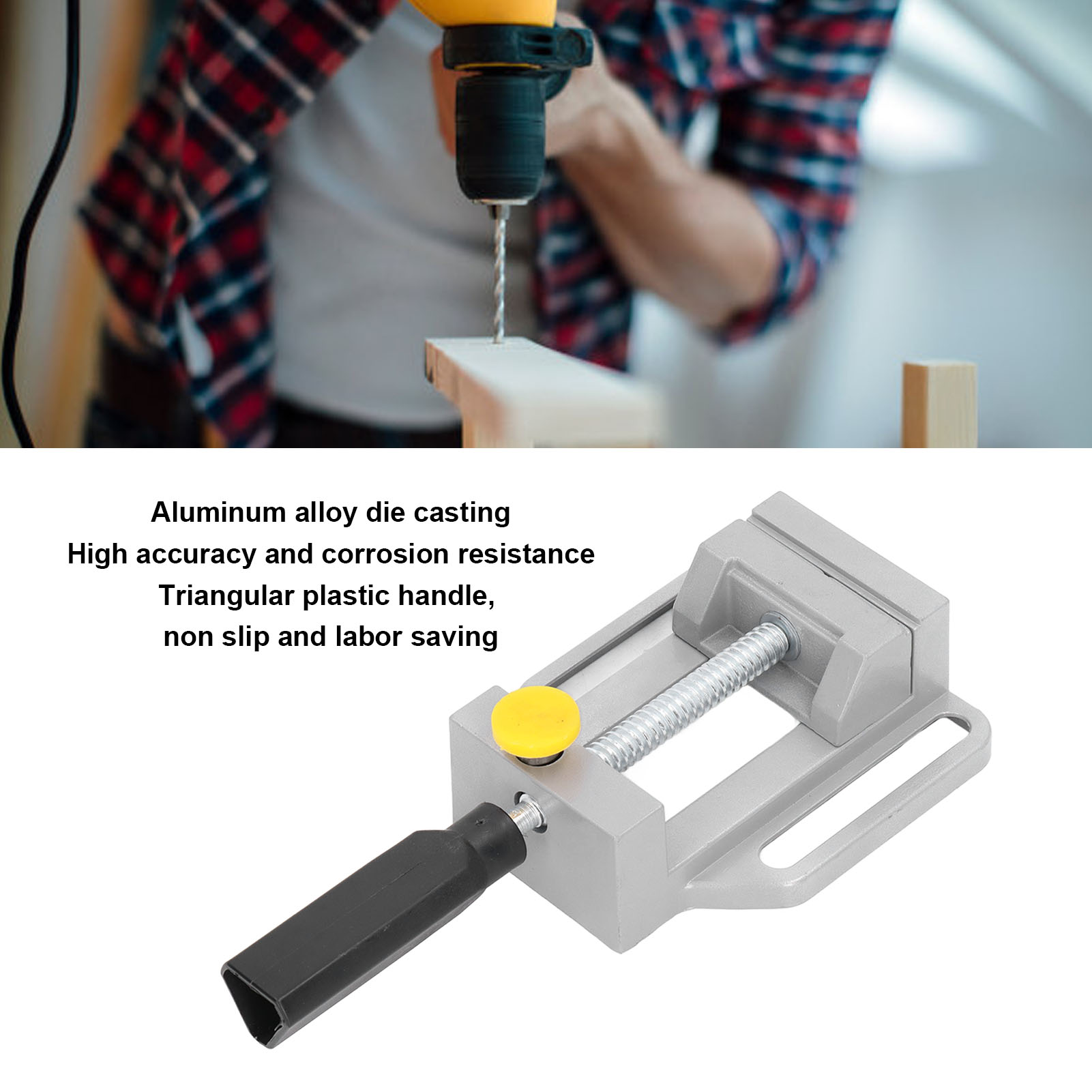 Drill Press Clamping Vise Quic - Woodworking Vice Quick Release reseña y precio