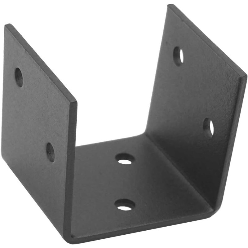 1/4PCS Black U Shaped Metal Br - Lumber Woodworking reseña y precio