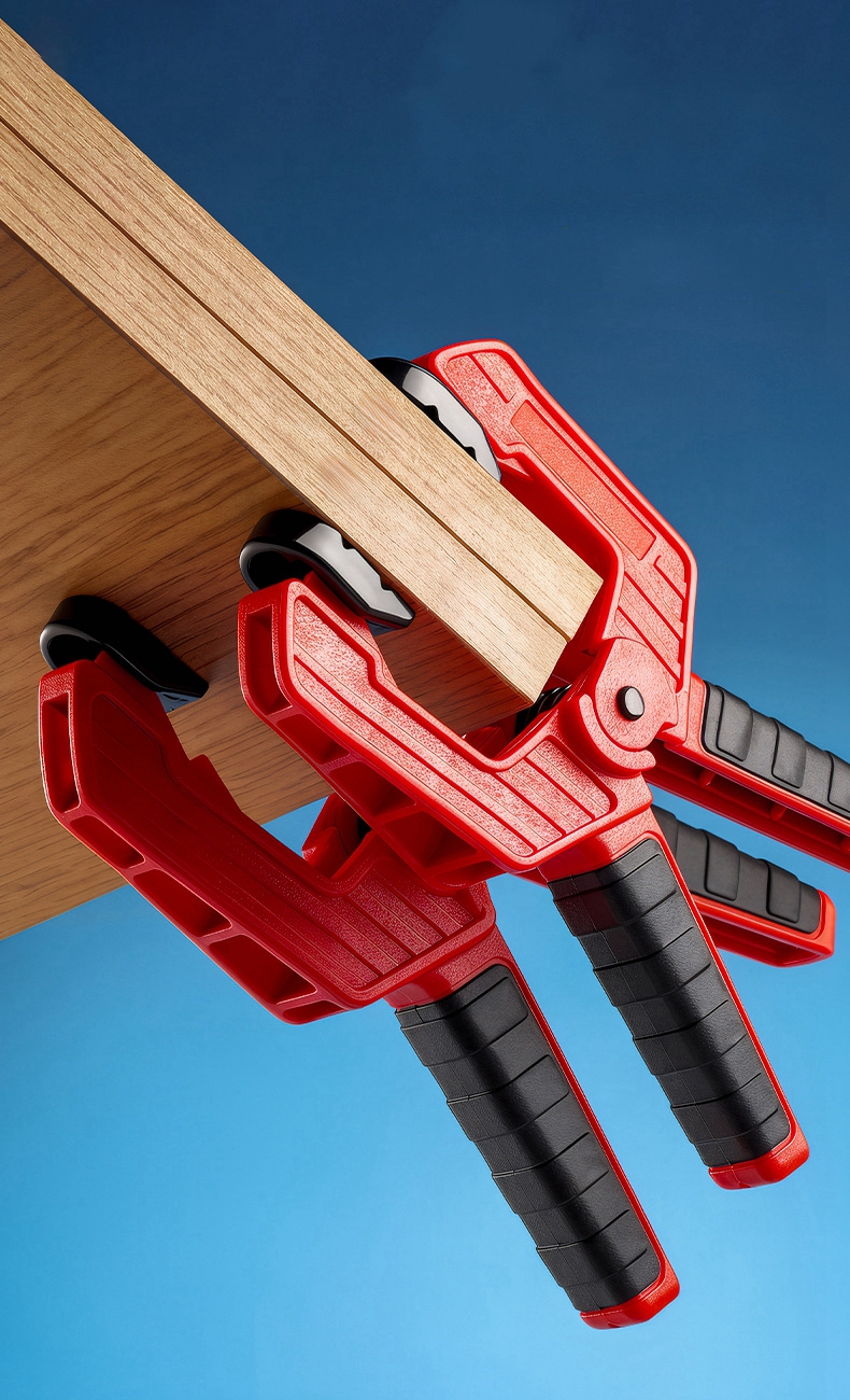 Spring Clamps, Heavy Duty Plas - Woodworking Carpenter reseña y precio