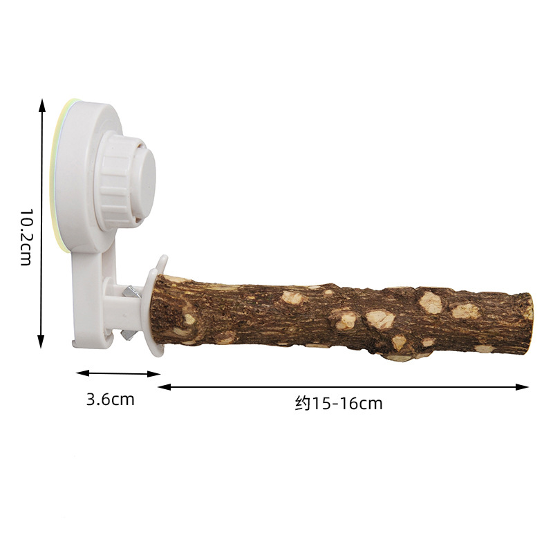 Parrot Stand with Suction Cup  - Woodworking Joint reseña y precio
