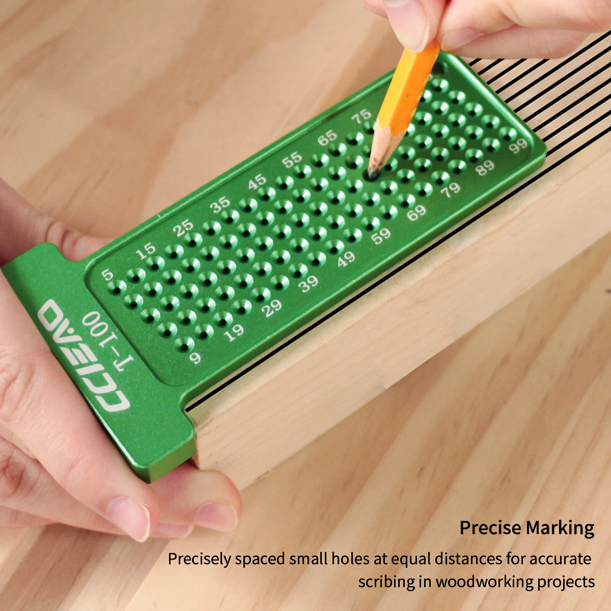 4 Inch/100MM Woodworking Scrib - Woodworking Carpenter reseña y precio