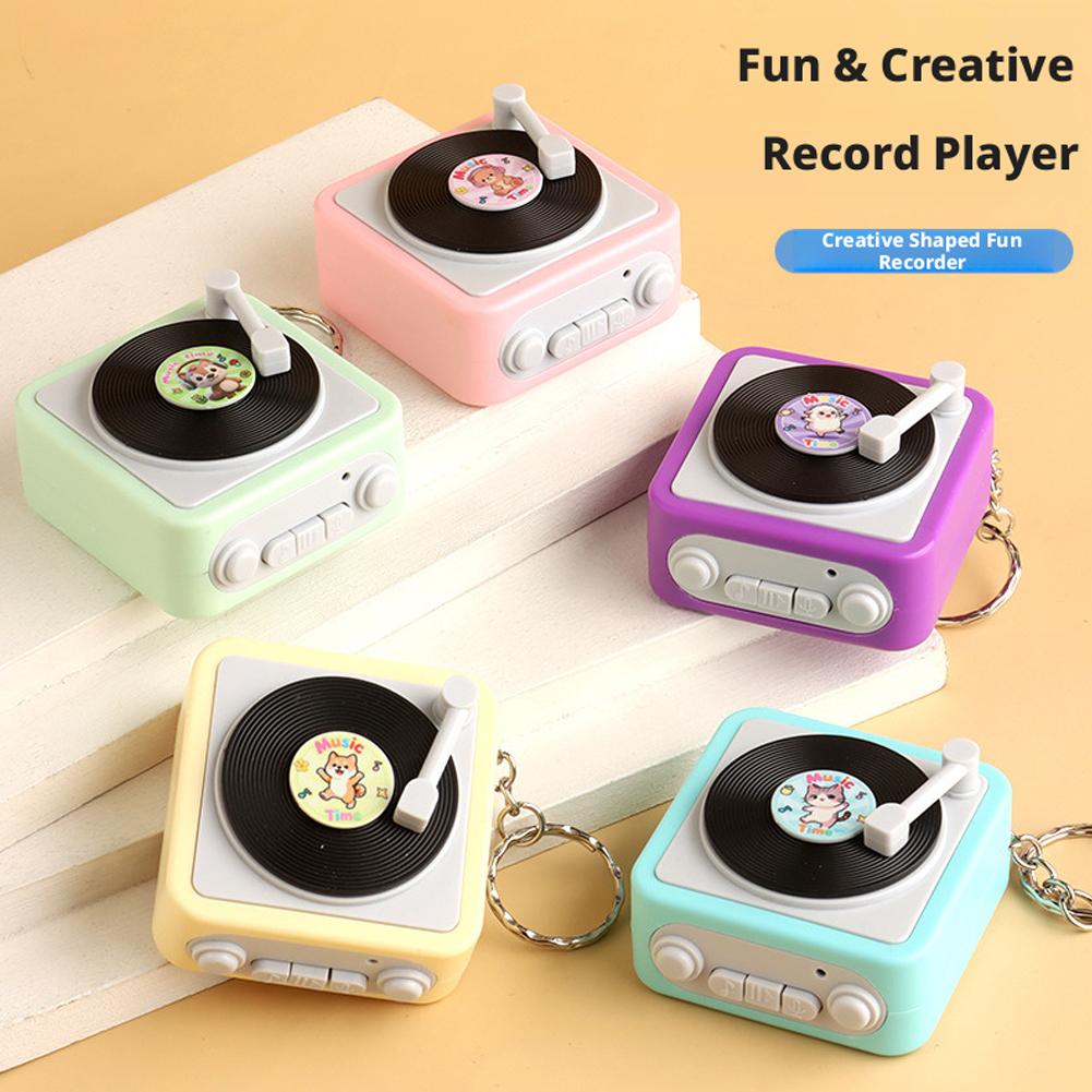 Mini Record Player Keychain, C - Turning Gouge Set reseña y precio
