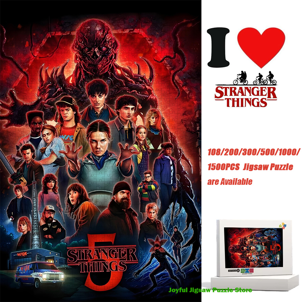 Stranger Things Season 5 Jigsa - Woodworking Game reseña y precio